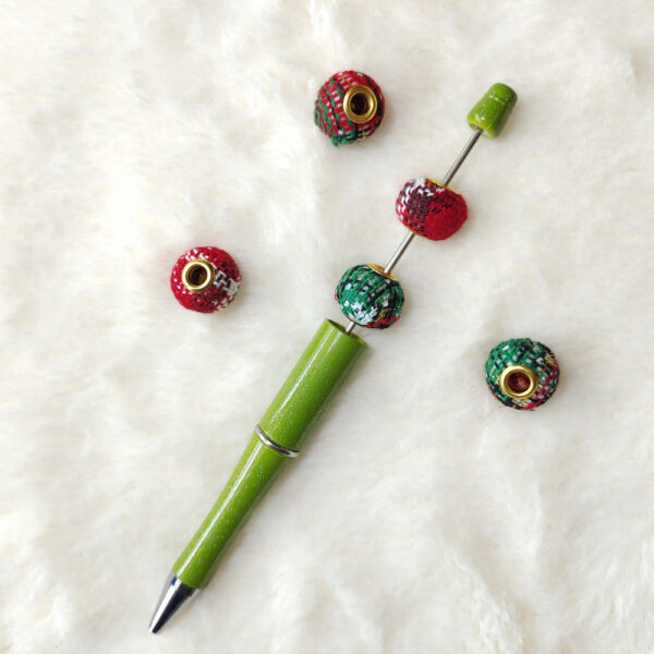 oly-23b135e8a30f7621cf63eebbb66d6ac0 Wholesale Christmas fabric bead spacers