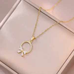X3552 Bow Necklace