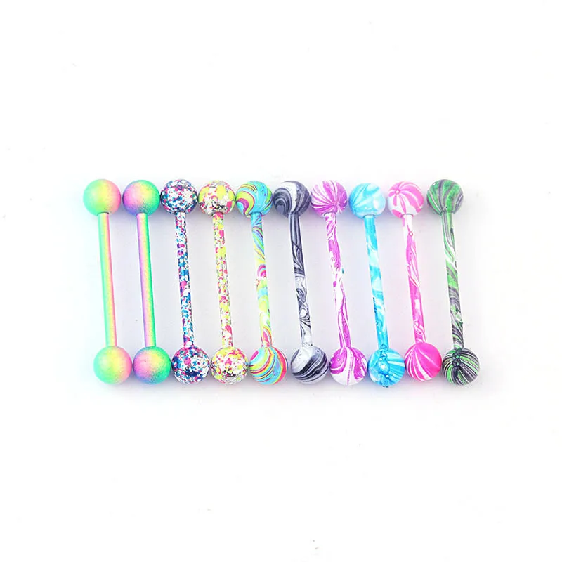 Wholesale 316L Stainless Steel No Inlaid Ear Cartilage Rings & Studs Geometric Waterproof Non Tarnish Surgical Steel