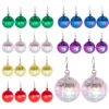 oly-23bda84ef37014d1a32df302a5c830cd Wholesale Luminous Earrings Nightclub Carnival Atmosphere Laser Reflective Ball 70s Retro disco Ball Girl Elegant Earrings