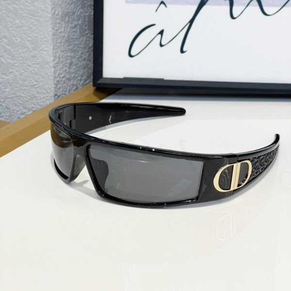 Wholesale Futuristic hairband sunglasses women's high-end goggles photo concave shape CD sunglasses UV protection M1U