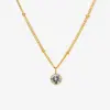 Wholesale Jewelry Lady Geometric Titanium Steel Plating Pendant Necklace Cable Chain