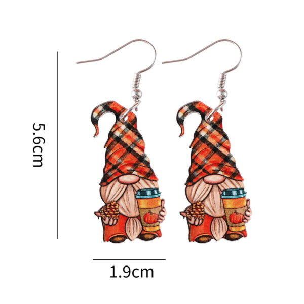 Wholesale Thanksgiving Harvest Festival Acrylic Earrings