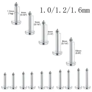 Silver / 1.2x9mm
