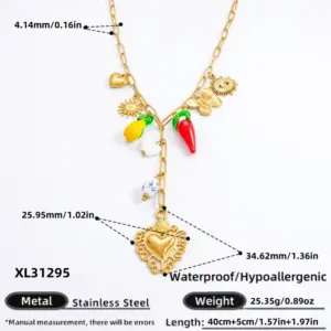 XL31295 / Electroplating 18K Real Gold