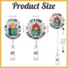Wholesale Acrylic Nurse Fun Badge Scroll (Retractable)