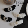 Wholesale White Angel Heart Cross Wings Hairpin Side Clip Sexy Subculture Design Harajuku Style Cute Headdress for Women