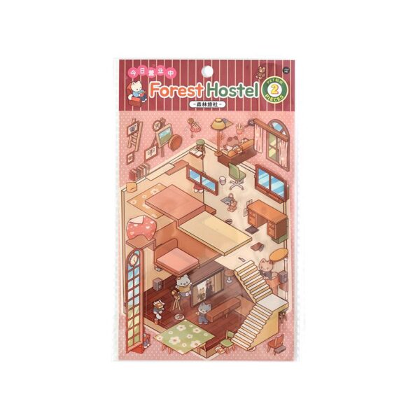 oly-2437e5efc54a309c8f6cea79d6d3de4c Wholesale Inferel. Me's second series of 3D three-dimensional landscaping stickers in business today is diy scene decoration stickers