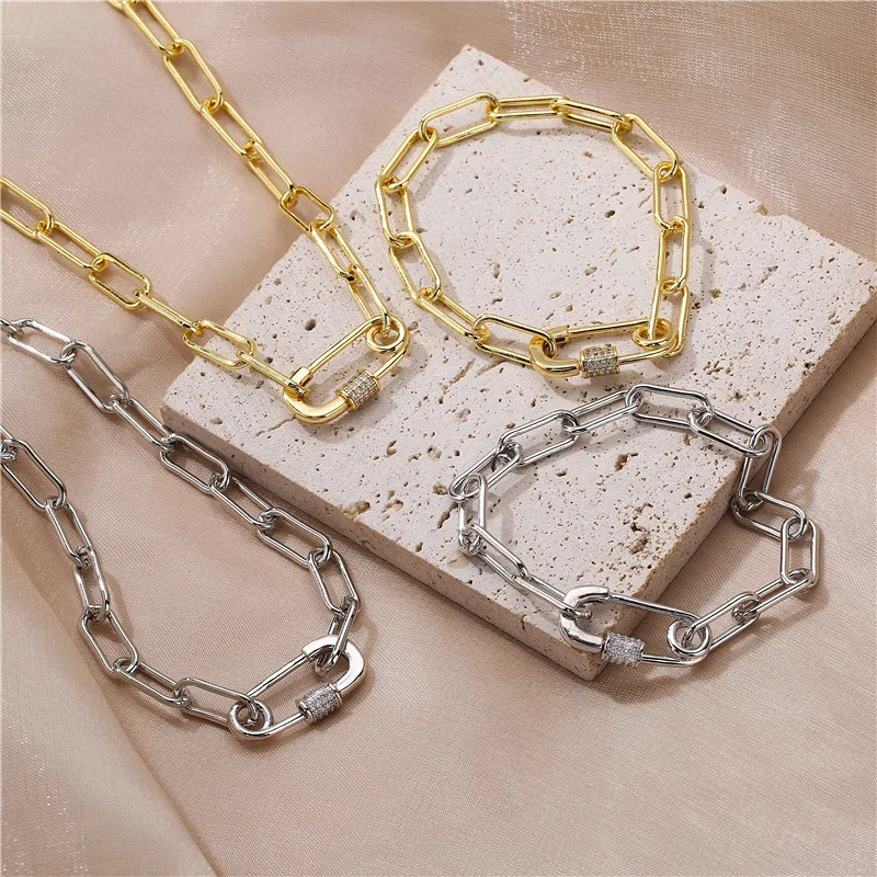 Wholesale Copper Geometric Copper Necklaces