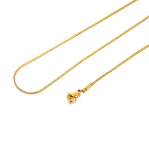 Gold / Single Chain: 50cm Long