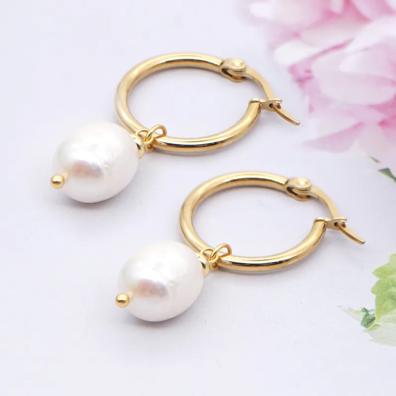 Wholesale Ethnic Style Geometric 304 Stainless Steel No Inlaid Earrings