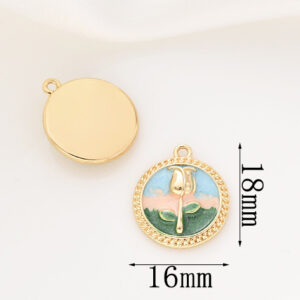 #79 18k golden tulip one