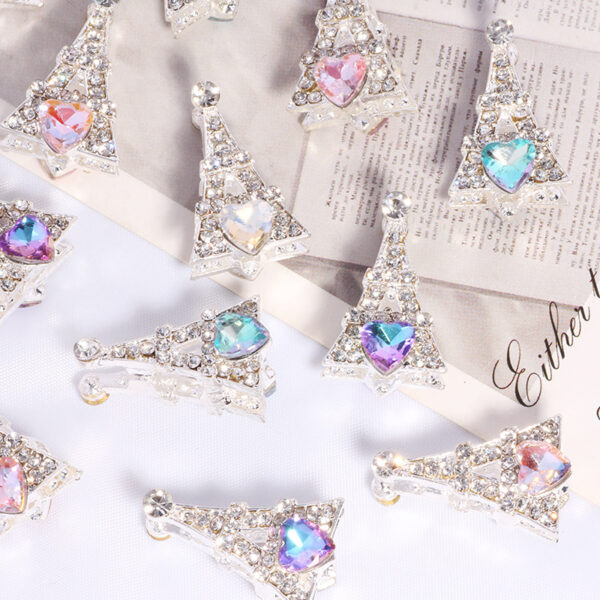 oly-2453d0c0a5730fb23a369e13cdcfb476 Wholesale Three-Dimensional Eiffel Tower Alloy Hole Loose Beads DIY Mobile Phone Key Chain Necklace Bag Chain Accessories