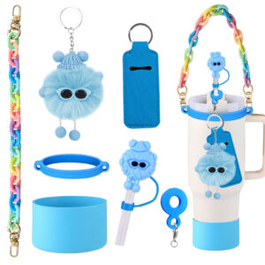 Small briquette set blue
