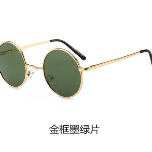 Gold frame dark green