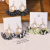 Wholesale Western-style snakeskin earrings
