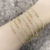Fashion Devil's Eye Copper 18k Gold Plated Zircon Bracelets In Bulk