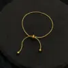 oly-249acd3dafdc9c87220651248051906c Wholesale PVD Coated Real Gold Plated 18K Gold Solid Color 304 Stainless Steel Simple Style Waterproof Non Tarnish Bracelets Necklace