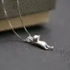 Wholesale Fashion Cat Copper Plating Pendant Necklace 1 Piece