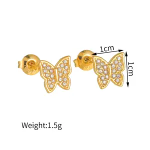 Big Bowknot Ear Studs 922
