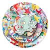 Wholesale 100 cartoon marine animal cross-border Laptop Luggage scooter motorcycle decorative stickers
