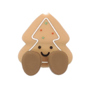 Smiley Christmas Tree - Little Brown Figure