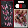 Wholesale Halloween bloody long T fake nail tips wear nail tips