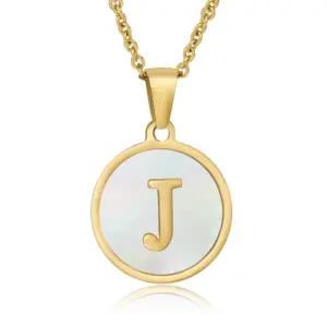 Gold J (Including Chain)