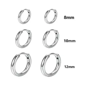 Titanium Steel Finishing Polish Steel Color (Wire Diameter X Inner Diameter) / 2×6mm