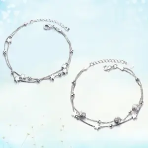 1 Piece Fashion Star Copper Plating Bracelets
