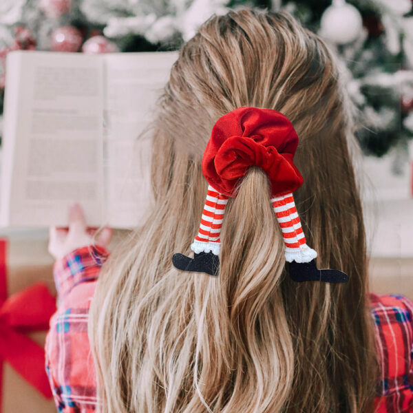 Wholesale Christmas cute ball head plush hair band