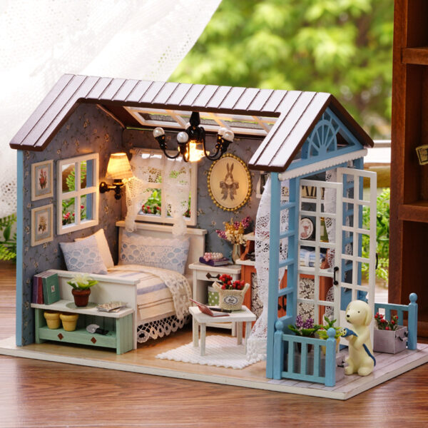 Wholesale House Handmade Assembled DIY Cabin Doll Aessories