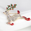 Wholesale Christmas gift deer brooch