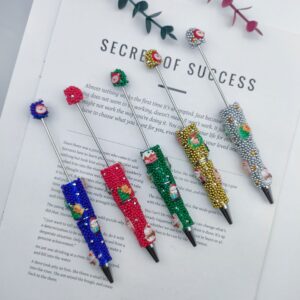 Wholesale Christmas millet beaded pen