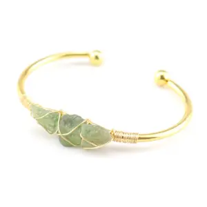 olive green / Gold Plated