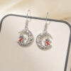 oly-2599dab428381cf595054beee92d4411 Wholesale Fun and playful snowman earrings for Christmas this winter