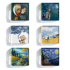 Wholesale Van Gogh Oil Painting Series Acrylic Refrigerator Magnet Home Decoration Creative Cultural and Creative Epoxy Soft Magnet Cross-Border Delivery