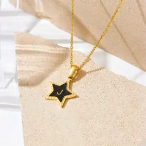 G Letter Gold Necklace