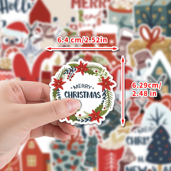 Wholesale 50 new Christmas graffiti stickers decoration stickers