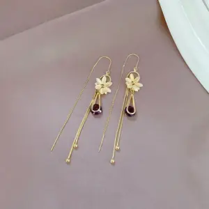 A112 [Copper Micro Inlay Silver Needle Gold Plating]]