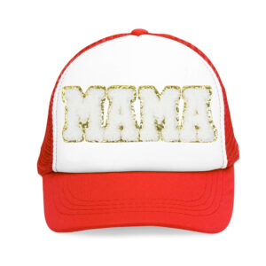 Mom's letter stickers (2)-white / Size: 12.4*4.5CM