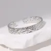 Wholesale PVD Coated Real Gold Plated 18K Gold Irregular Solid Color 304 Stainless Steel IG Style Modern Style Simple Style Waterproof Non Tarnish Bangle