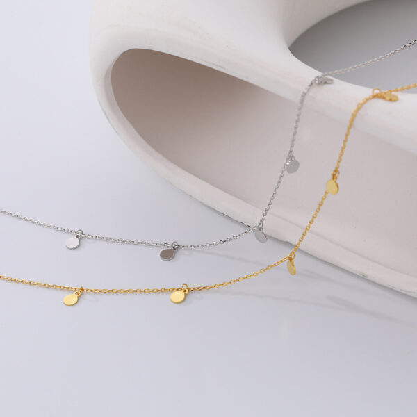 oly-25d8381592b6d6e8b0130d026876f3af Wholesale Golden circular necklace