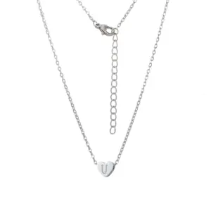 Steel Heart Necklace / U