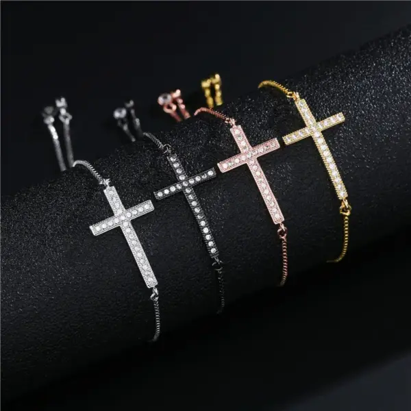 Wholesale Cross Copper Fashion Bracelets