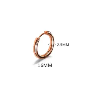 2.5 * 16mm Rose Gold (One)