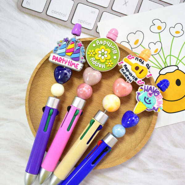 oly-25fab3cb36fa259fb81d8d8ab2359176 Wholesale Phrases series pen aessories decorations cartoon beads