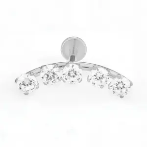 Silver / One Size / 2#