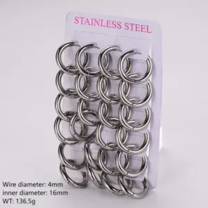 [Steel] Wire Diameter 4mm, Inner Diameter 16mm