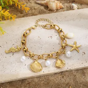 Gold / 18+5cm / Bracelets